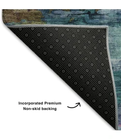 Addison Mayfield Blue AMF2035 2ft. 3in. x 7ft. 6in. Rect. Rug