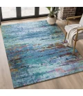 Addison Mayfield Blue AMF2035 2ft. 3in. x 7ft. 6in. Rect. Rug