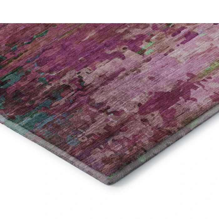 Addison Mayfield Pink AMF2035 - 8ft. Round Rug