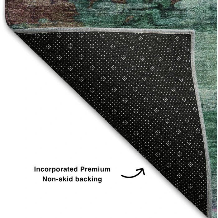 Addison Mayfield Teal AMF2035 2ft. 3in. x 7ft. 6in. Rect. Rug