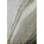 Addison Mayfield Gray AMF2036 - 8ft. Round Rug