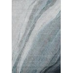 Addison Mayfield Teal AMF2036 - 8ft. Round Rug