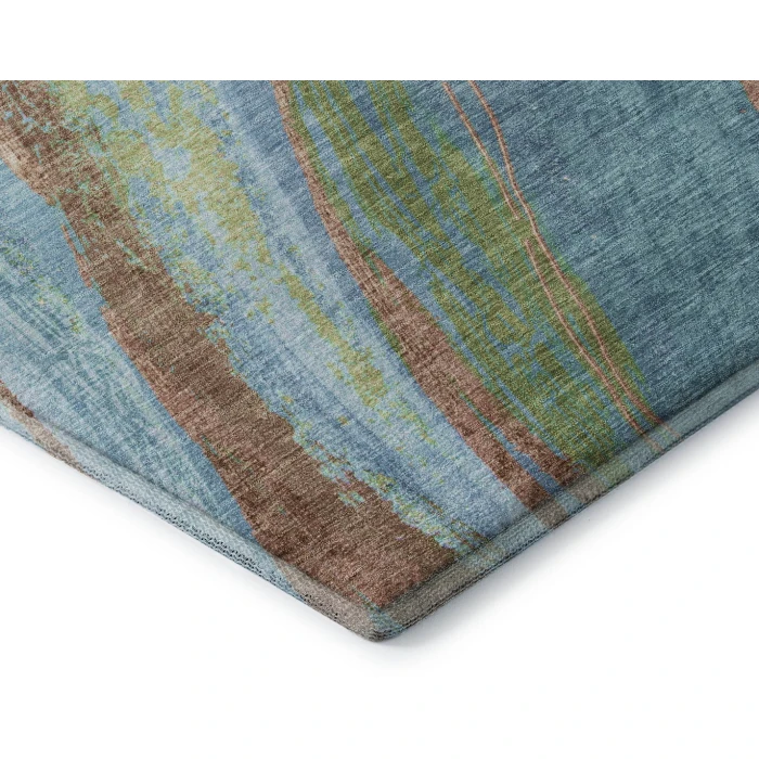 Addison Mayfield Blue AMF2037 9ft. x 12ft. Rect. Rug