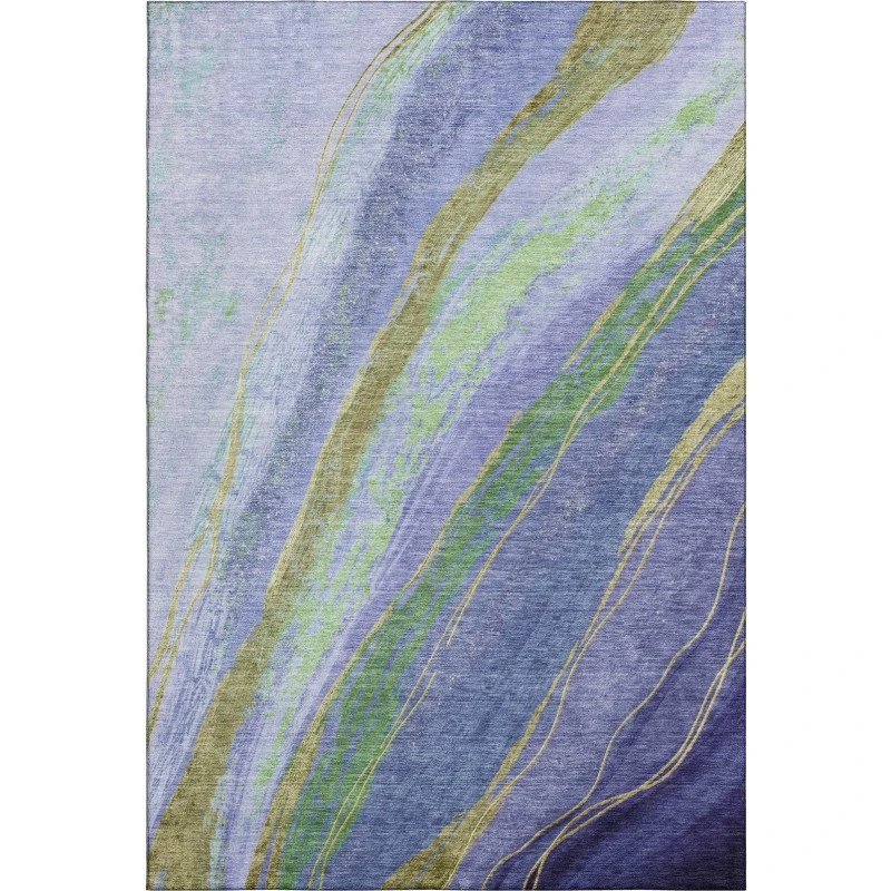 Addison Mayfield Purple AMF2037 8ft. x 10ft. Rect. Rug