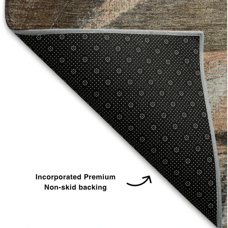 Addison Mayfield Brown AMF2039 - 8ft. Round Rug
