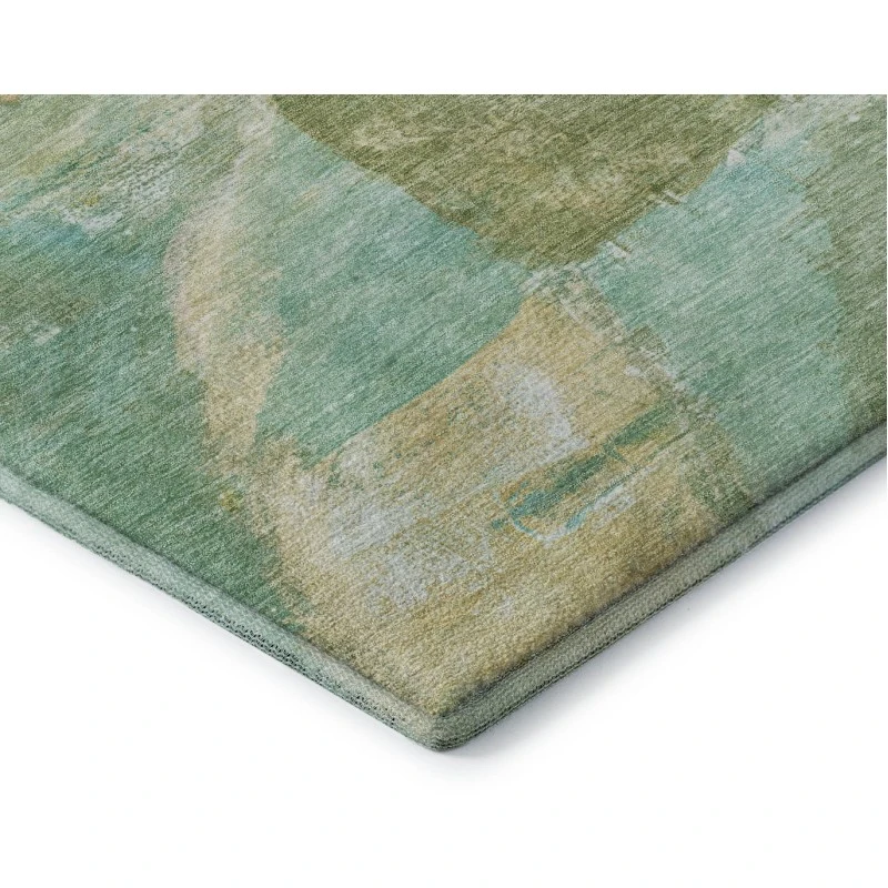 Addison Mayfield Green AMF2039 - 8ft. Round Rug