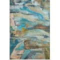 Addison Mayfield Teal AMF2039 - 8ft. Round Rug