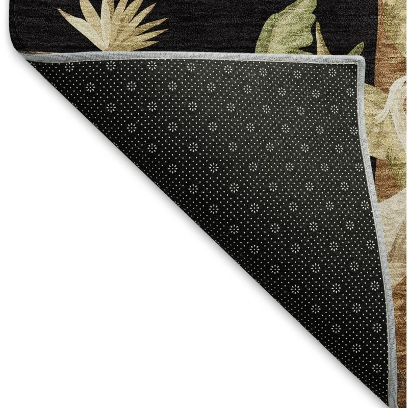 Addison Mayfield Black AMF203 - 8ft. Round Rug
