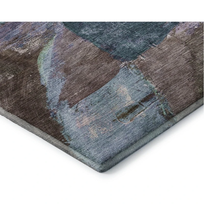 Addison Mayfield Brown AMF2040 - 8ft. Round Rug