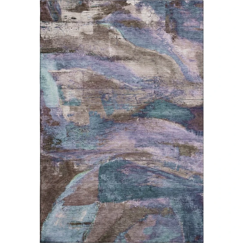 Addison Mayfield Brown AMF2040 - 8ft. Round Rug
