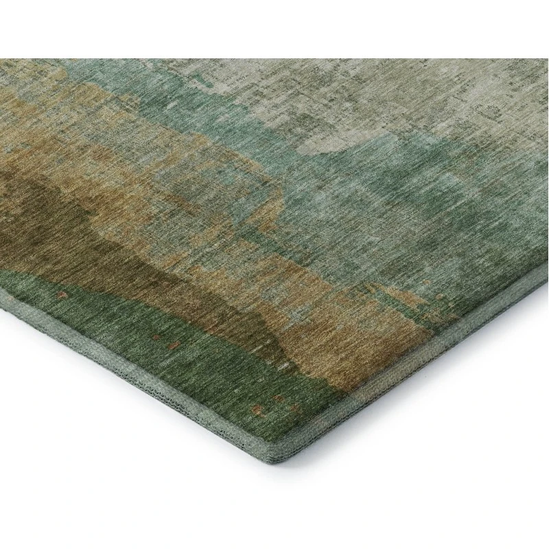Addison Mayfield Green AMF2041 - 8ft. Round Rug