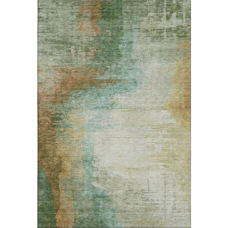 Addison Mayfield Green AMF2041 - 8ft. Round Rug
