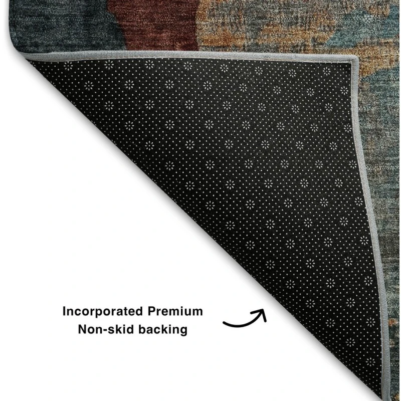 Addison Mayfield Teal AMF2041 - 8ft. Round Rug