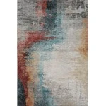 Addison Mayfield Teal AMF2041 - 8ft. Round Rug