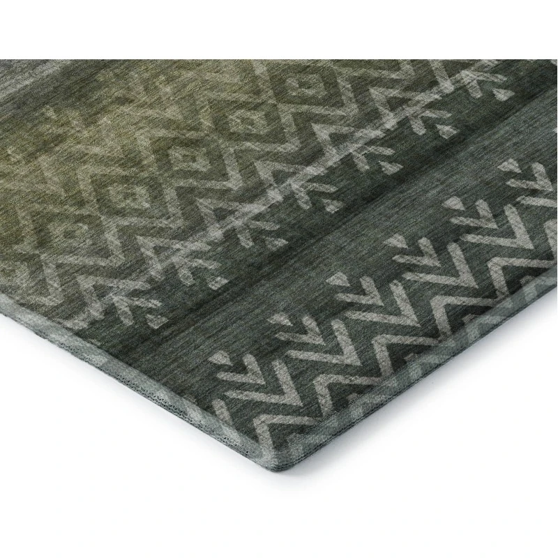 Addison Mayfield Green AMF2042 - 8ft. Round Rug