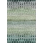 Addison Mayfield Teal AMF2042 - 8ft. Round Rug
