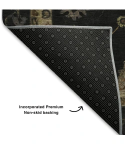 Addison Mayfield Black AMF2045 9ft. x 12ft. Rect. Rug