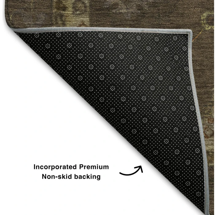 Addison Mayfield Brown AMF2045 9ft. x 12ft. Rect. Rug