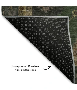 Addison Mayfield Green AMF2045 8ft. x 10ft. Rect. Rug
