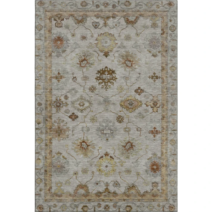 Addison Mayfield Brown AMF2045 - 8ft. Round Rug