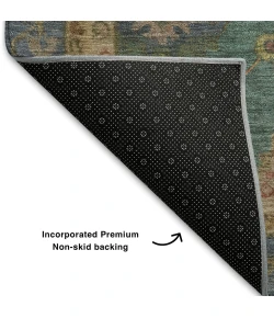 Addison Mayfield Teal AMF2045 9ft. x 12ft. Rect. Rug