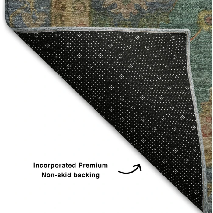 Addison Mayfield Teal AMF2045 9ft. x 12ft. Rect. Rug