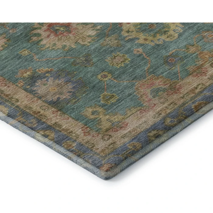 Addison Mayfield Teal AMF2045 9ft. x 12ft. Rect. Rug