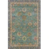 Addison Mayfield Teal AMF2045 - 8ft. Round Rug
