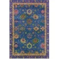 Addison Mayfield Blue AMF2046 - 8ft. Round Rug