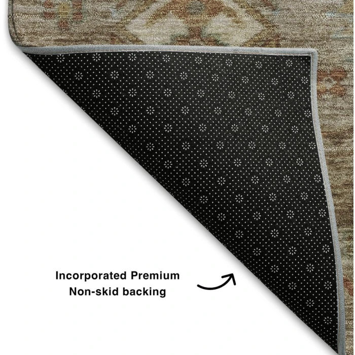 Addison Mayfield Brown AMF2047 2ft. 3in. x 7ft. 6in. Rect. Rug