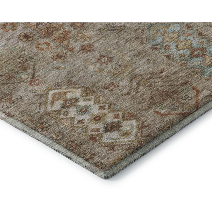 Addison Mayfield Brown AMF2047 2ft. 3in. x 7ft. 6in. Rect. Rug