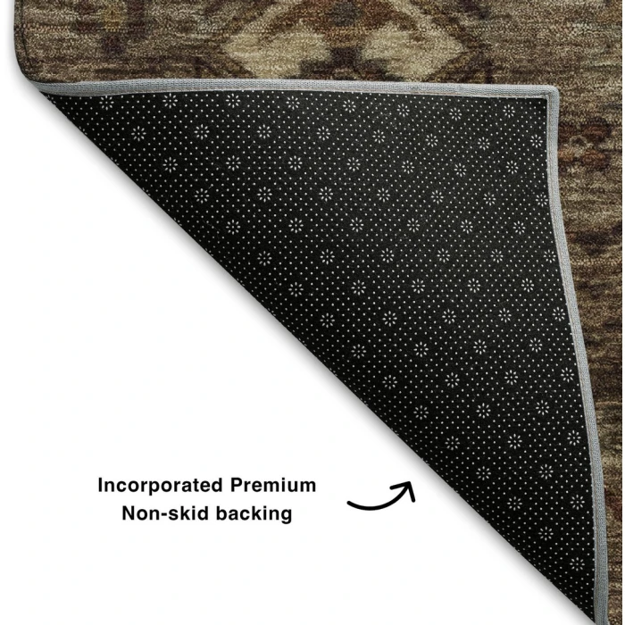 Addison Mayfield Brown AMF2047 2ft. 3in. x 7ft. 6in. Rect. Rug