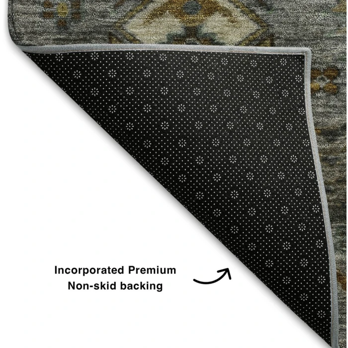 Addison Mayfield Gray AMF2047 2ft. 3in. x 7ft. 6in. Rect. Rug