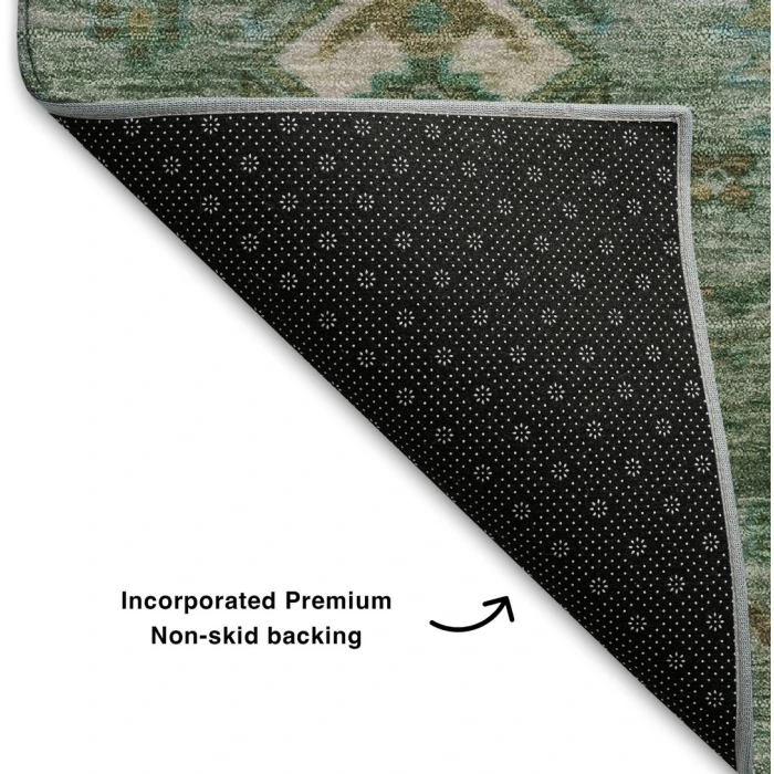 Addison Mayfield Green AMF2047 2ft. 3in. x 7ft. 6in. Rect. Rug