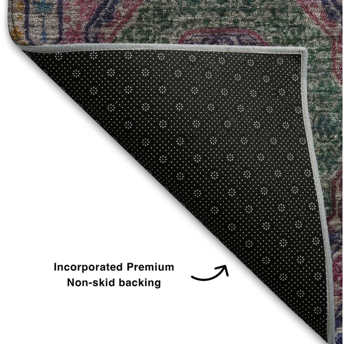 Addison Mayfield Pink AMF2049 - 8ft. Round Rug