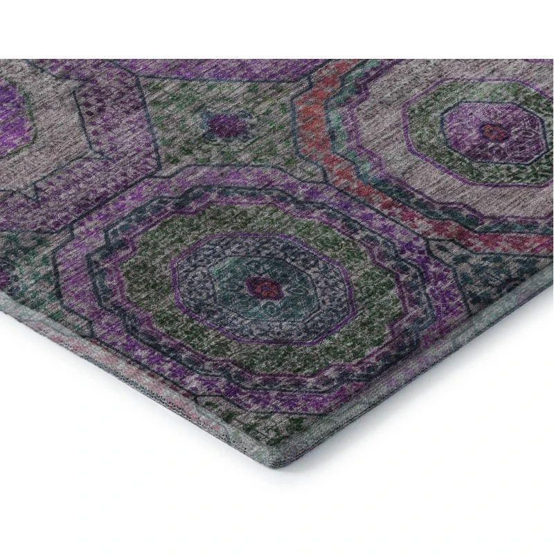 Addison Mayfield Purple AMF2049 8ft. x 10ft. Rect. Rug