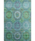 Addison Mayfield Teal AMF2049 - 8ft. Round Rug