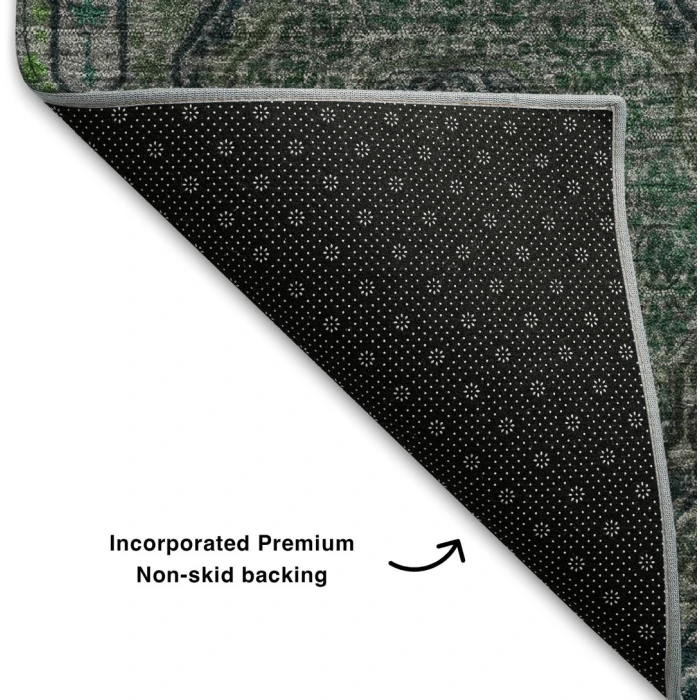 Addison Mayfield Teal AMF2050 2ft. 3in. x 7ft. 6in. Rect. Rug