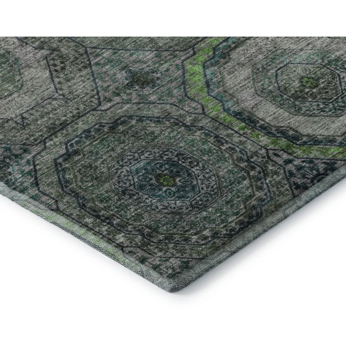 Addison Mayfield Teal AMF2050 2ft. 3in. x 7ft. 6in. Rect. Rug