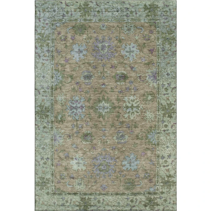 Addison Mayfield Brown AMF2052 - 8ft. Round Rug