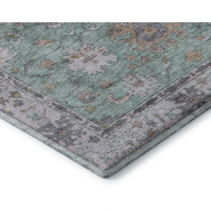 Addison Mayfield Green AMF2052 - 8ft. Round Rug