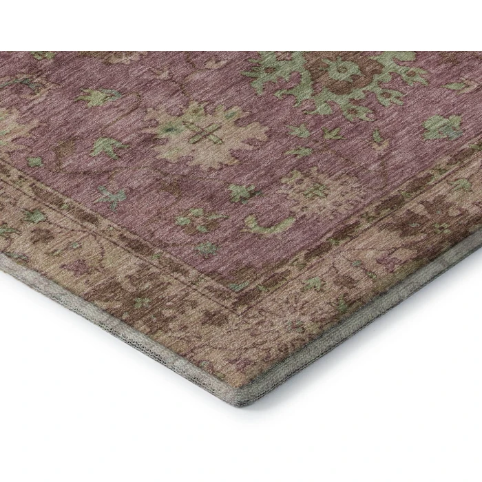 Addison Mayfield Pink AMF2052 - 8ft. Round Rug