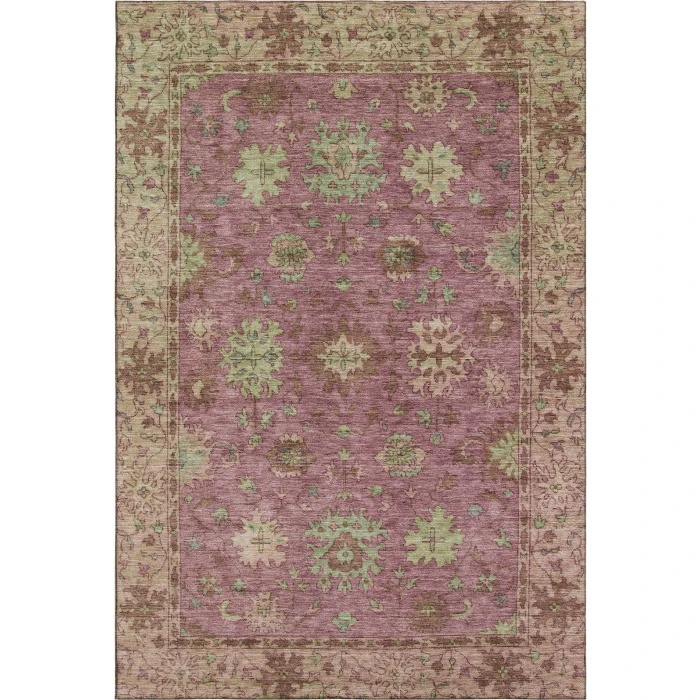 Addison Mayfield Pink AMF2052 - 8ft. Round Rug