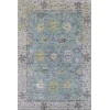 Addison Mayfield Blue AMF2052 - 8ft. Round Rug