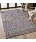 Addison Mayfield Blue AMF2053 - 8ft. Round Rug