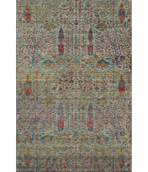 Addison Mayfield Green AMF2053 2ft. 3in. x 7ft. 6in. Rect. Rug