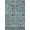 Addison Mayfield Teal AMF2053 - 8ft. Round Rug