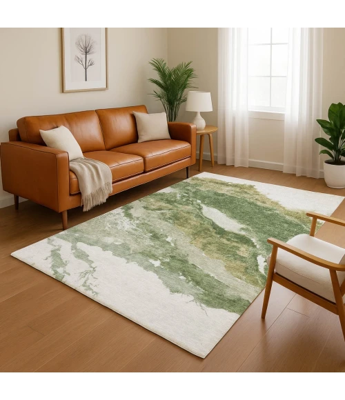 Addison Mayfield Green AMF2054 8ft. x 10ft. Rect. Rug