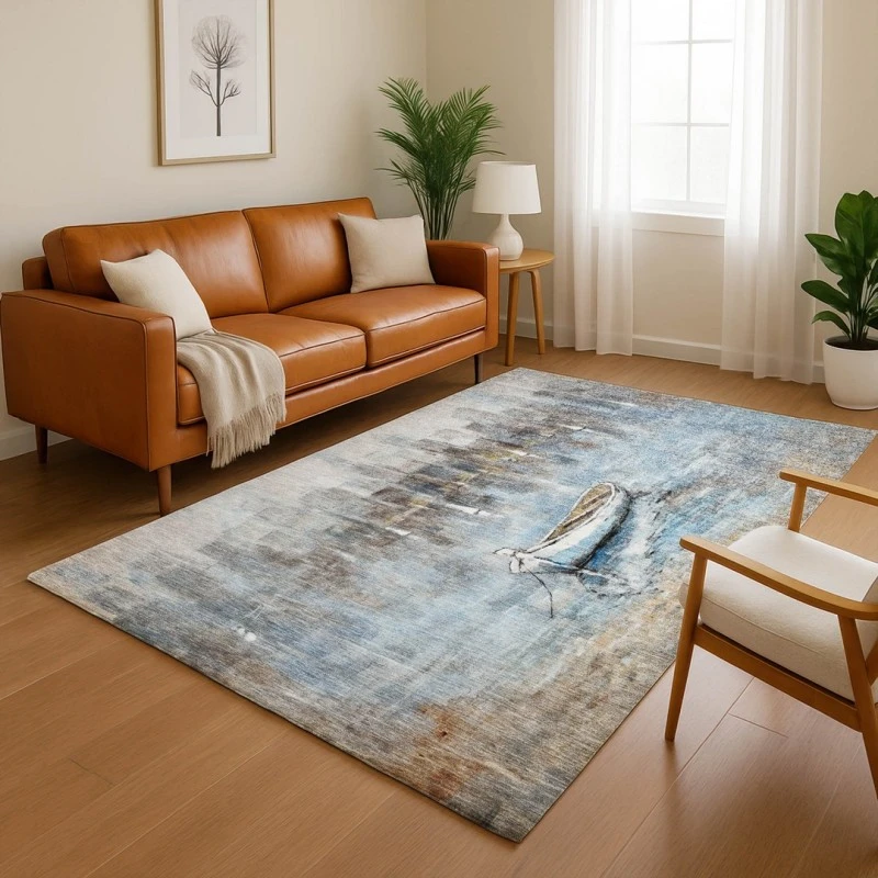Addison Mayfield Blue AMF2056 9ft. x 12ft. Rect. Rug