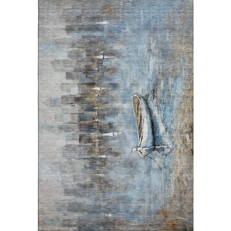 Addison Mayfield Blue AMF2056 9ft. x 12ft. Rect. Rug